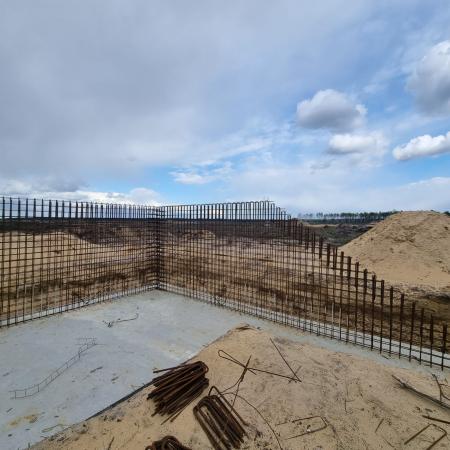 Schron na poligonie wojskowym 